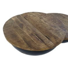 DKD Home Decor Sredinska miza DKD Home Decor Les Kovina 114 x 76 x 33 cm