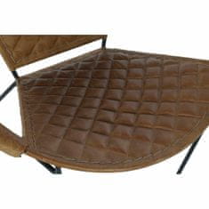 DKD Home Decor Jedilni stol DKD Home Decor Črna svetlo rjava 81 x 67 x 71 cm