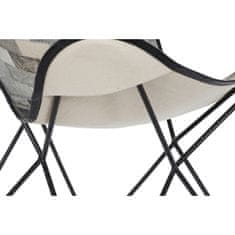 DKD Home Decor Jedilni stol DKD Home Decor bela črna bež siva 74 x 70 x 90 cm