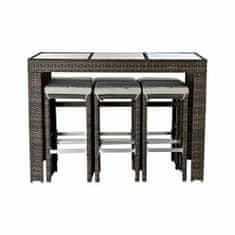 DKD Home Decor Garnitura mize s stoli DKD Home Decor 143 x 80 x 100 cm 