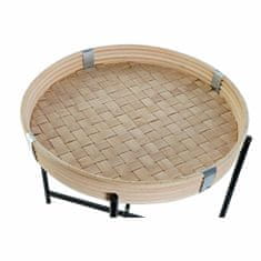 DKD Home Decor Stranska mizica DKD Home Decor Kovinska pletenina (42,5 x 42,5 x 38 cm)