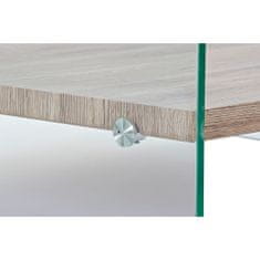DKD Home Decor Sredinska mizica DKD Home Decor Kaljeno steklo MDF Wood 80 x 80 x 35 cm