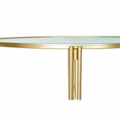 DKD Home Decor Stranska mizica DKD Home Decor Crystal Metal (80 x 80 x 42,5 cm)