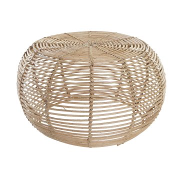 DKD Home Decor Stranska mizica DKD Home Decor Aluminium Rattan (37 x 37 x 21 cm)