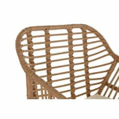 DKD Home Decor Kletka DKD Home Decor Crystal Metal Poliester sintetični ratan Ratan Garden (56 x 57,5 x 82 cm) (3 kosi) 