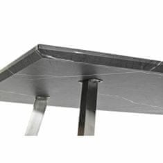 DKD Home Decor Jedilna miza DKD Home Decor črno jeklo MDF les 160 x 90 x 76 cm