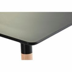 DKD Home Decor Jedilna miza DKD Home Decor Črna Naravni les Breza MDF Les 120 x 80 x 74 cm