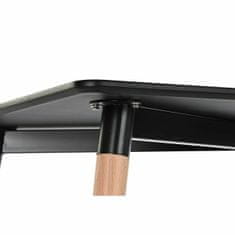 DKD Home Decor Jedilna miza DKD Home Decor Črna Naravni les Breza MDF Les 120 x 80 x 74 cm