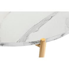 DKD Home Decor Komplet 2 majhnih miz DKD Home Decor 73,5 x 73,5 x 45,56 cm Kovina MDF Les