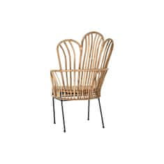 DKD Home Decor Stol z nasloni za roke DKD Home Decor Natural 68 x 46 x 106 cm