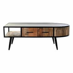 DKD Home Decor Sredinska miza DKD Home Decor Kovina Mango les 30 x 40 cm 130 x 70 x 46 cm