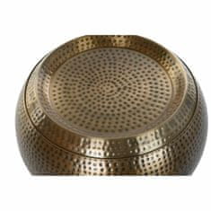 DKD Home Decor Stranska mizica DKD Home Decor Glamour Golden Metal 66 x 66 x 40 cm