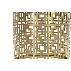 DKD Home Decor Sredinska miza DKD Home Decor Bela zlata kovina Marmor 76 x 76 x 43 cm
