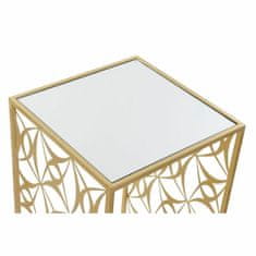 DKD Home Decor Garnitura 3 miz DKD Home Decor Zlato kovinsko ogledalo 40 x 40 x 70 cm (3 kosi)