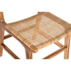 DKD Home Decor Stol DKD Home Decor 51 x 48 x 86 cm 51 x 54 x 86 cm Naravna tikovina Svetlo rjava ratan