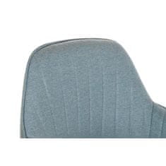 DKD Home Decor Jedilni stol DKD Home Decor 55 x 55,5 x 88 cm Modra zlata kovina