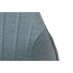 DKD Home Decor Jedilni stol DKD Home Decor 55 x 55,5 x 88 cm Modra zlata kovina