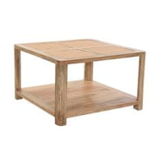 DKD Home Decor Sredinska mizica DKD Home Decor Svetlo rjava Mango les 76 x 76 x 45 cm