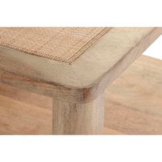 DKD Home Decor Sredinska mizica DKD Home Decor Svetlo rjava Mango les 76 x 76 x 45 cm