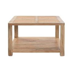 DKD Home Decor Sredinska mizica DKD Home Decor Svetlo rjava Mango les 76 x 76 x 45 cm