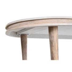 DKD Home Decor Jedilna miza DKD Home Decor White Golden Brass Mango les 180 x 90 x 76 cm