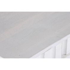 DKD Home Decor Jedilna miza DKD Home Decor Bela kovina Mango les 180 x 90 x 76 cm