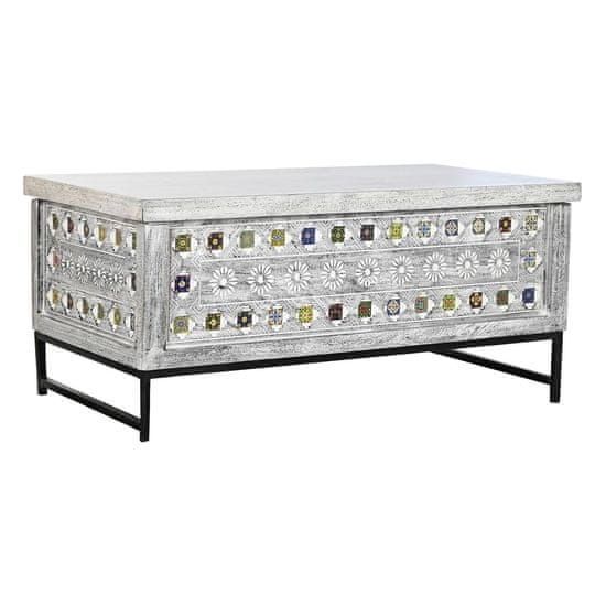 DKD Home Decor Sredinska miza DKD Home Decor Kovina Mango les (116 x 60 x 51 cm)