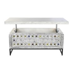DKD Home Decor Sredinska miza DKD Home Decor Kovina Mango les (116 x 60 x 51 cm)