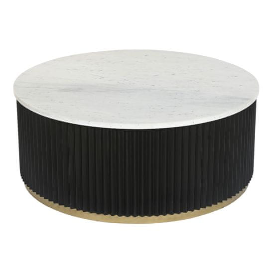 DKD Home Decor Sredinska miza DKD Home Decor Kovinski marmor (80 x 80 x 40 cm)