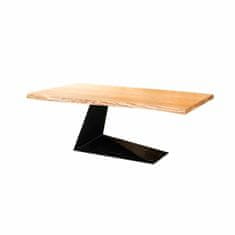 DKD Home Decor Jedilna miza DKD Home Decor Black Natural Metal Acacia 200 x 100 x 76 cm