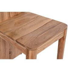 DKD Home Decor Jedilni stol DKD Home Decor 45 x 45 x 108 cm Naravni