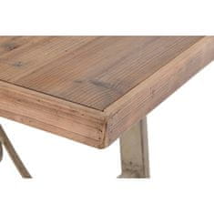 DKD Home Decor Jedilna miza DKD Home Decor Fir Natural Metal (190 x 90 x 76 cm)