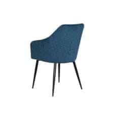 DKD Home Decor Stol DKD Home Decor Modra črna dvobarvna 57,5 x 62 x 88 cm 57 x 61 x 93 cm
