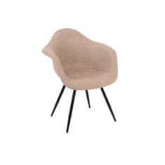 DKD Home Decor Jedilni stol DKD Home Decor Bež 53 x 52,5 x 82 cm 63 x 70 x 83 cm