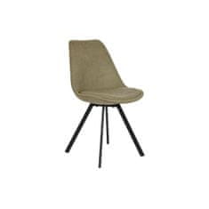 DKD Home Decor Jedilni stol DKD Home Decor Brown Black Green 48 x 58 x 84 cm