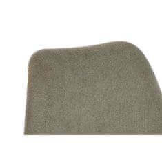 DKD Home Decor Jedilni stol DKD Home Decor Brown Black Green 48 x 58 x 84 cm