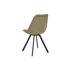 DKD Home Decor Jedilni stol DKD Home Decor Brown Black Green 48 x 58 x 84 cm