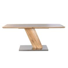 DKD Home Decor Jedilna miza DKD Home Decor rjava Jeklo MDF les 180 x 80 x 76 cm