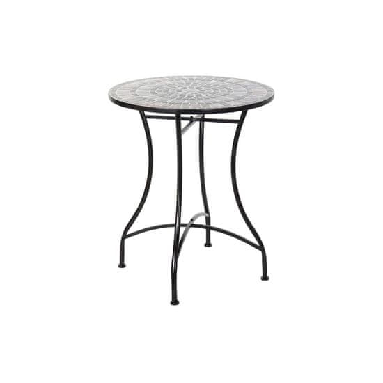 DKD Home Decor Stranska mizica DKD Home Decor Metal Stone (60 x 60 x 72 cm)