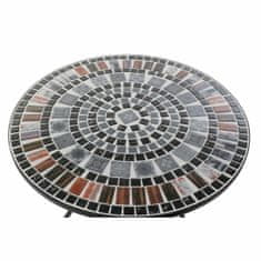 DKD Home Decor Stranska mizica DKD Home Decor Metal Stone (60 x 60 x 72 cm)