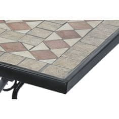 DKD Home Decor Miza DKD Home Decor Rjava zunanja keramika železarstvo (140 x 70 x 75,5 cm)