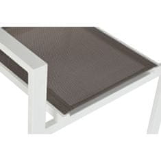 DKD Home Decor Garnitura mize s 6 stoli DKD Home Decor Zunanji aluminij (180 x 90 x 75 cm)
