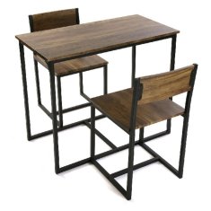 Versa Garnitura mize z 2 stoloma Inge Versa MDF Wood (45 x 75 x 89 cm)