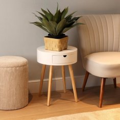 Versa Stranska mizica Versa MDF Wood (40 x 53 x 40 cm)