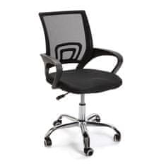 Versa Pisarniški stol Versa Black (51 x 58 cm)