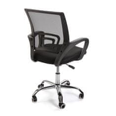 Versa Pisarniški stol Versa Black (51 x 58 cm)