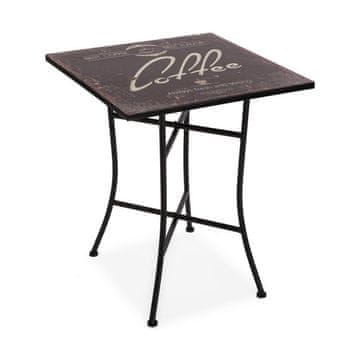 Versa Stranska mizica Versa Coffee Vintage Metal Wood (60 x 77 x 60 cm)