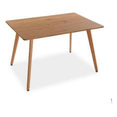 Versa Jedilna miza Versa Martha Brown MDF Wood (80 x 75 x 120 cm)