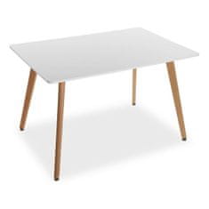 Versa Jedilna miza Versa Martha White MDF Wood (80 x 75 x 120 cm)