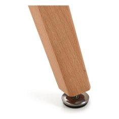 Versa Jedilna miza Versa Martha Brown MDF Wood (80 x 75 x 120 cm)